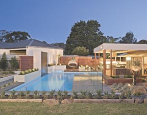 Outdoor resort retreat