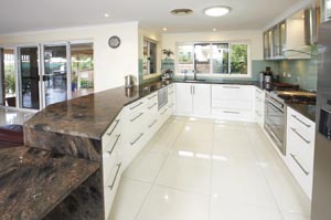 Sleek contemporary kitchen