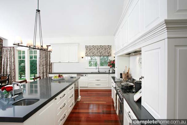 A modern take on a grand country kitchen