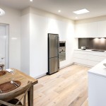 A clutter free minimalist kitchen design