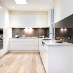 A clutter free minimalist kitchen design