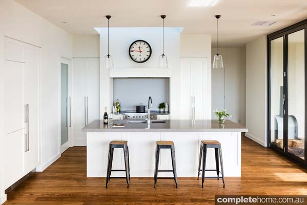 An elegant minimalist kitchen design - Completehome