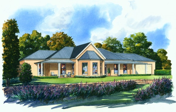 Glenhaven Kit Home render