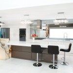 Modern kitchen with an open-plan design