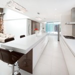 Modern kitchen with an open-plan design