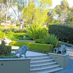 A pool and landscape design with classic grandeur