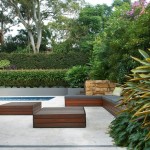 Modern, family-oriented outdoor area