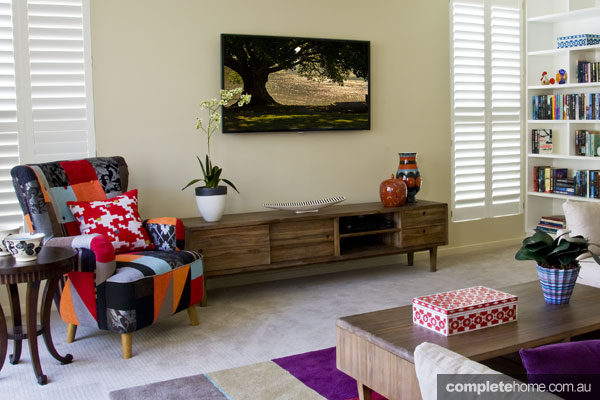 John Croft seaside home design - timber furniture