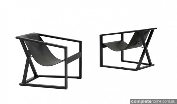 pelle armchairs