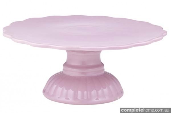 high tea pink pastel cake stand platter homewares