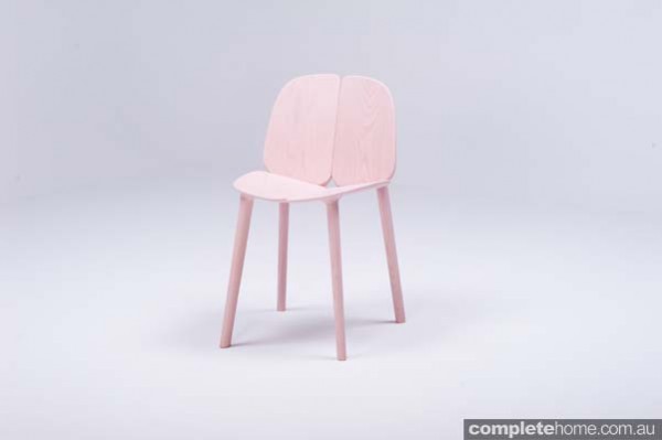 osso pink contemporary design chair