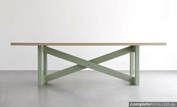mint green and neutral 