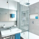 This minimalist and futuristic bathroom design won awards
