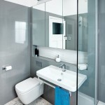 This minimalist and futuristic bathroom design won awards