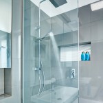 This minimalist and futuristic bathroom design won awards