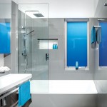 This minimalist and futuristic bathroom design won awards