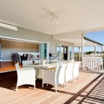 Cornwallis House 3  External view of rear river view verandah looking to the inside