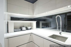 linak raised cupboard kitchen