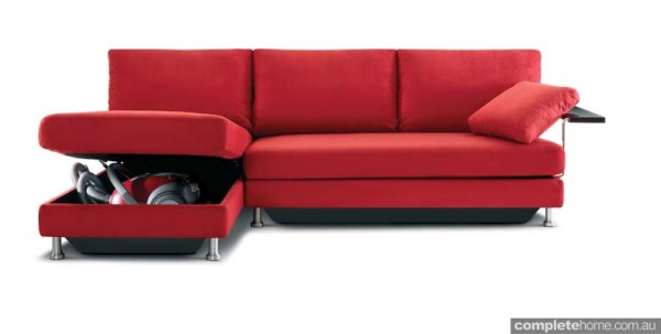 sofa bed with storage