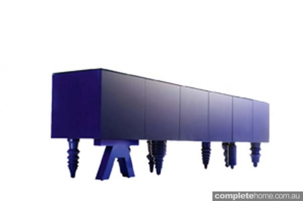  Blue credenza-Kezu