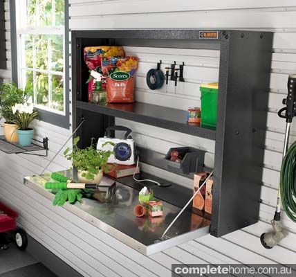 A place for everything and everything in its place … this is the path to a clutter-free garden