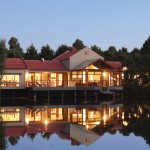 Waterfront lakeside home