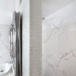 Glitz and glamour in a bathroom design