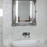 Glitz and glamour in a bathroom design