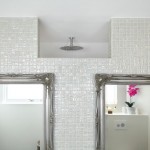 Glitz and glamour in a bathroom design