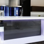 Slick and futuristic kitchen design