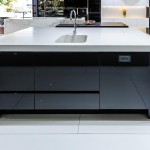 Slick and futuristic kitchen design