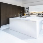Slick and futuristic kitchen design