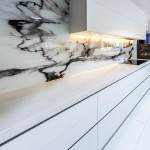 Slick and futuristic kitchen design