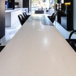 Slick and futuristic kitchen design