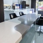 Slick and futuristic kitchen design