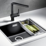 The BLANCO SUBLINE500IF SteelFrame sink