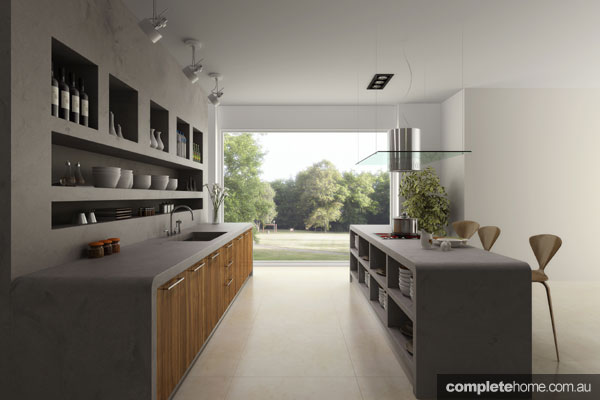 Hi-Macs Concrete collection - Completehome