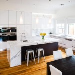 For a very modern and minimalist look you really need to integrate appliances.