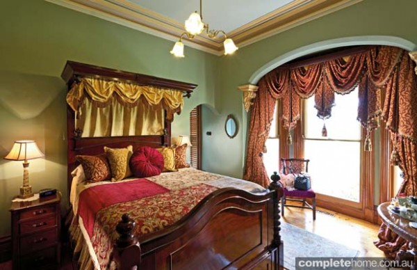 gothic style bedroom