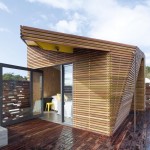 The architect’s folly
provides a separate living area straight from her imagination