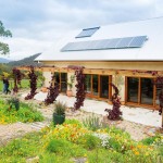 The home has a timeless, earthy aesthetic that merges beautifully with its bucolic surrounds