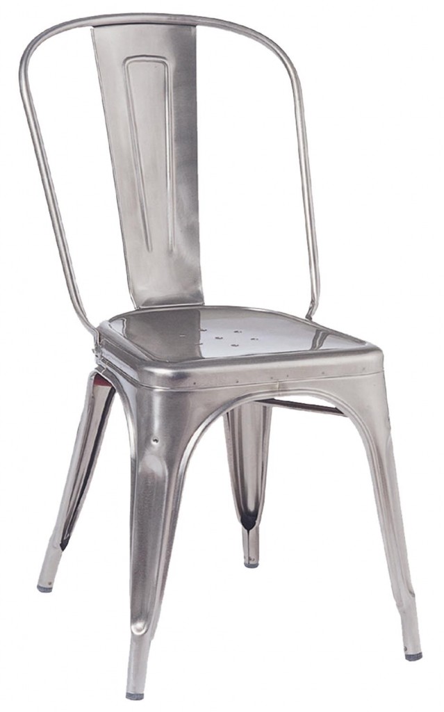 4 Tolix Chaise # Brut Verni_de