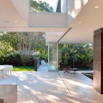 The ground floor can easily become an alfresco entertaining space with the folding glass windows