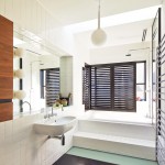 A modern bathroom is a simple but clean design for the home
