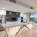 Stunning New York marble kitchen