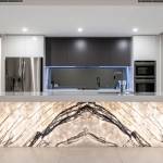 Stunning New York marble kitchen