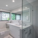 White on white: Minimalist kitchen design