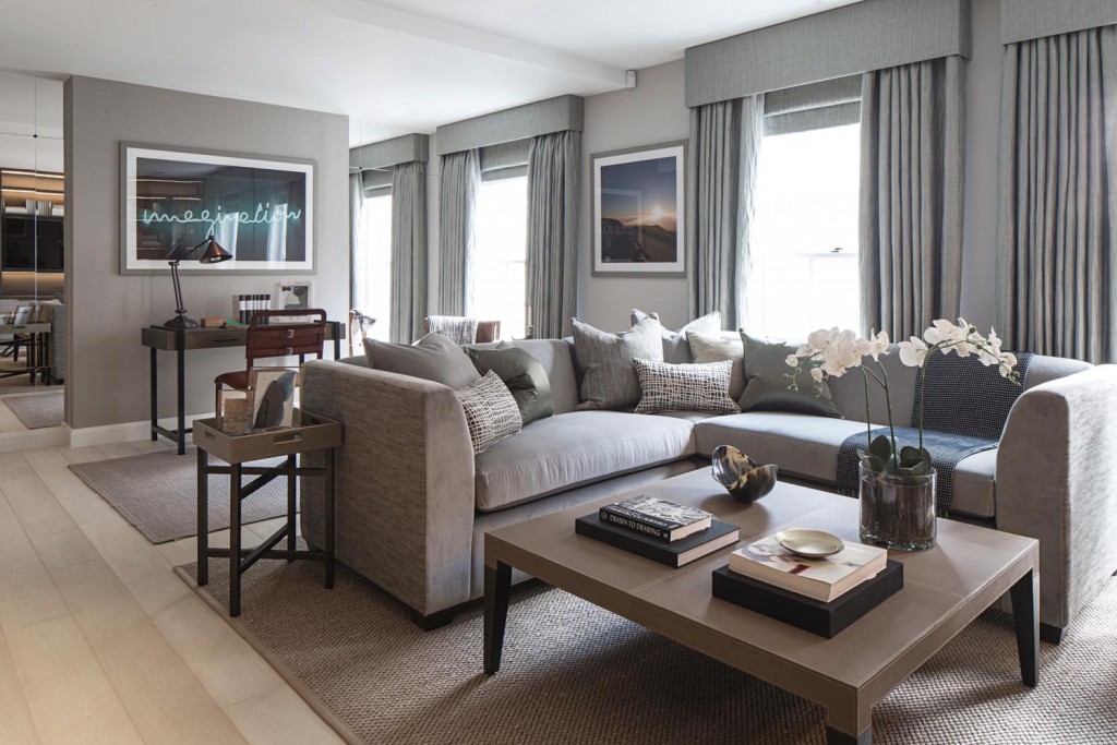 Timber accents provide an earthy element that is woven throughout the home