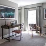 Champagne chic: London mews house