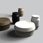 5 Studio Seeho Su extrude-wood-stool-collection_extrude木凳系列